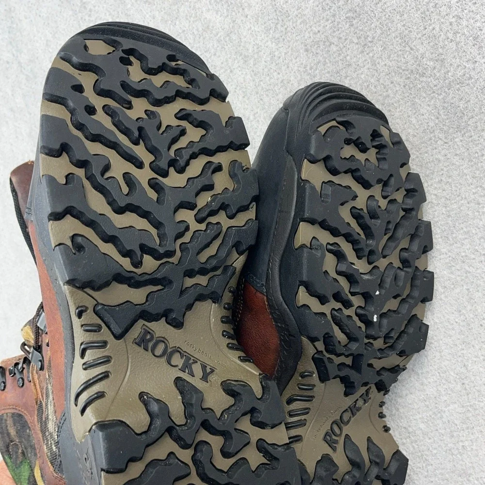 Rocky 800 Grams Gore-Tex Camo Boots Mens Size 12 Insulated Thinsulate
